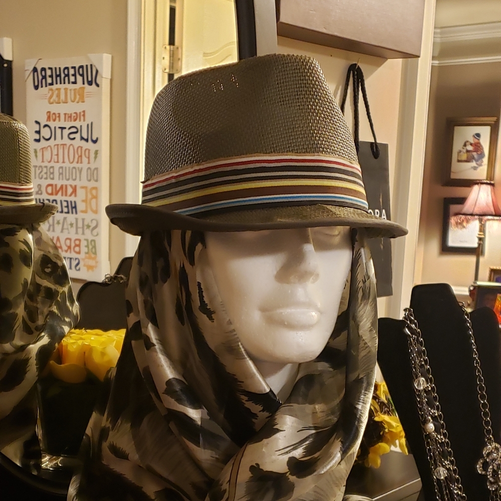 🛍PeterGrimm 100% Natural Fiber Fedora Hat
